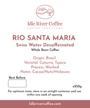 Load image into Gallery viewer, RIO SANTA MARIA - Swiss Water Decaffeinated